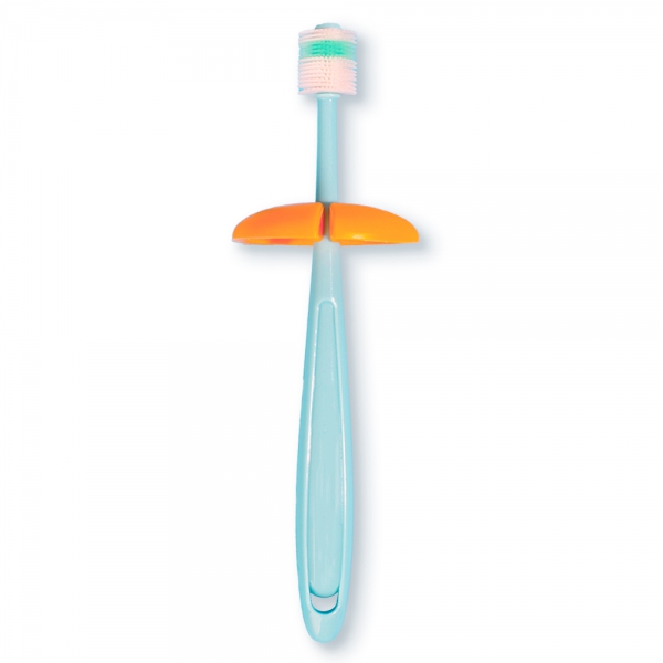 Bàn chải 360 độ kháng khuẩn Bebear (Xanh dương, BHK133)