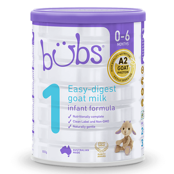 Sữa dê Bubs Goat số 1 800g (0-6 tháng)