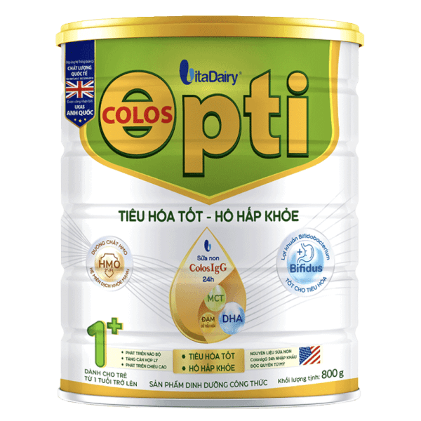 Sữa Colos Opti 1+ 800g (1-2 tuổi)