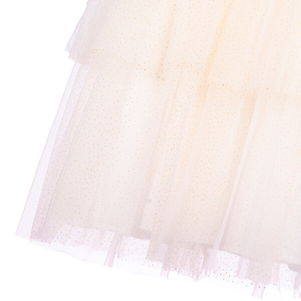 Đầm voan bé gái Animo MN922015 (6M-6Y,Màu be)