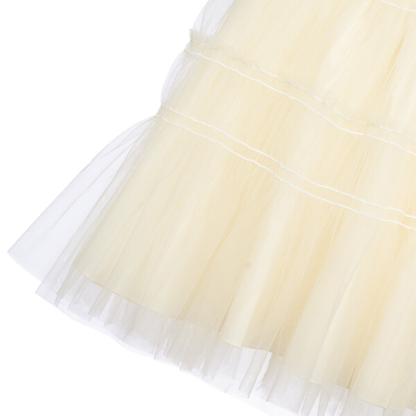 Đầm voan bé gái Animo TX1122057 (6M-6Y,Trắng)