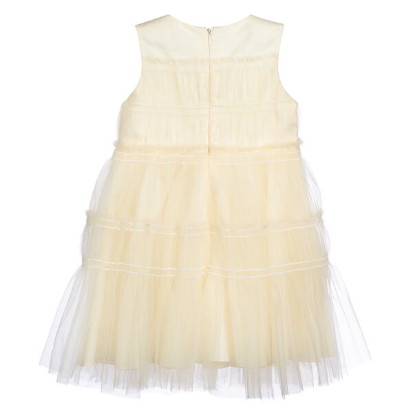 Đầm voan bé gái Animo TX1122057 (6M-6Y,Trắng)