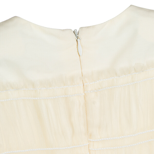 Đầm voan bé gái Animo TX1122057 (6M-6Y,Trắng)