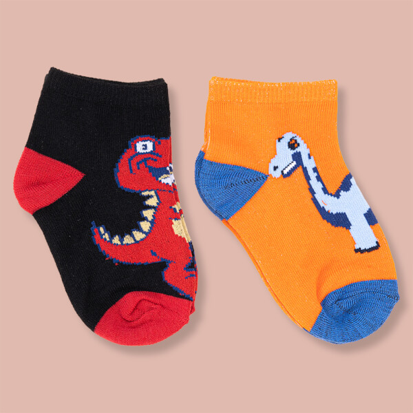 Set 2 đôi vớ bé trai sợi tre Animo I0921017 (18M-3Y, Nhiều màu, Giao màu ngẫu nhiên)