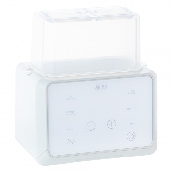Máy hâm và tiệt trùng bình sữa đôi Animo (N11)