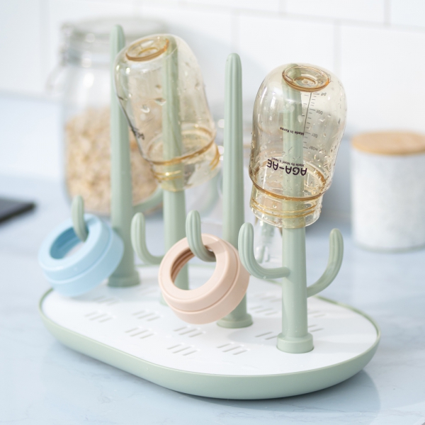 Giá đỡ bình sữa Bebear (Xanh, BHQ120)