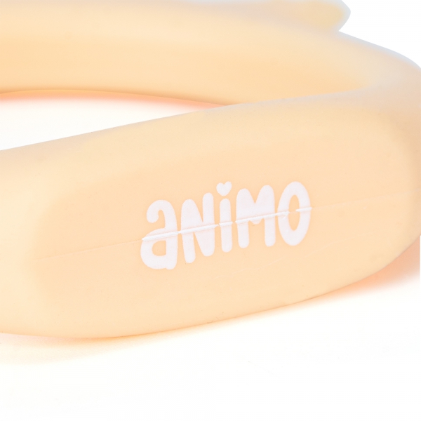 Gặm nướu silicone hình thú Animo (Hình gà con) (Vàng)