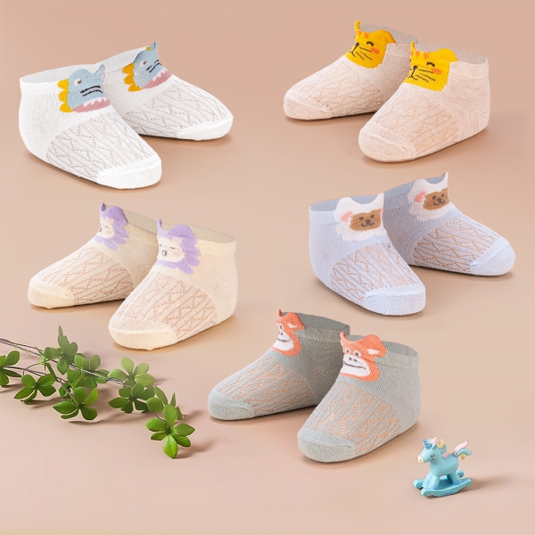 Set 5 đôi vớ Animo M522010-38 (12M-3Y,nhiều màu)