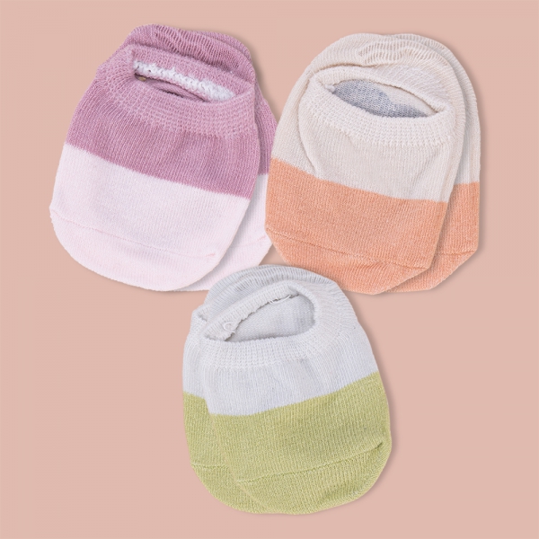 Set 3 đôi vớ Animo M522008-53 (0-12M,nhiều màu)