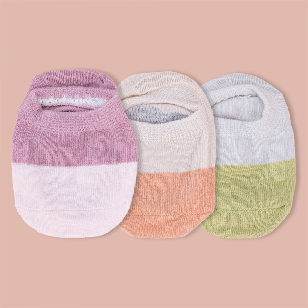 Set 3 đôi vớ Animo M522008-53 (0-12M,nhiều màu)