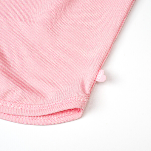 Bộ sơ sinh tính năng ngắn, vải modal BST Thiên Nga Animo BMC822073 (0-12M,Hồng)