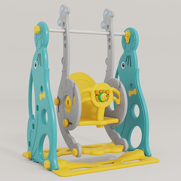 Cầu tuột, xích đu cho bé 2in1 có nhạc Animo WM19020-5