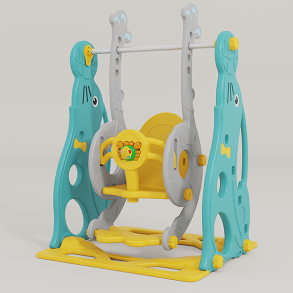 Cầu tuột, xích đu cho bé 2in1 có nhạc Animo WM19020-5