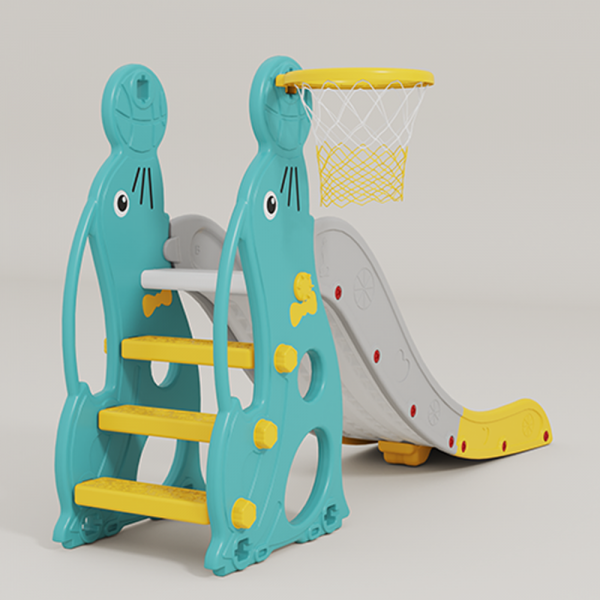 Cầu tuột, xích đu cho bé 2in1 có nhạc Animo WM19020-5