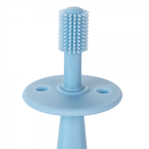 Bàn chải Massage nướu Silicone Animo (Xanh dương)