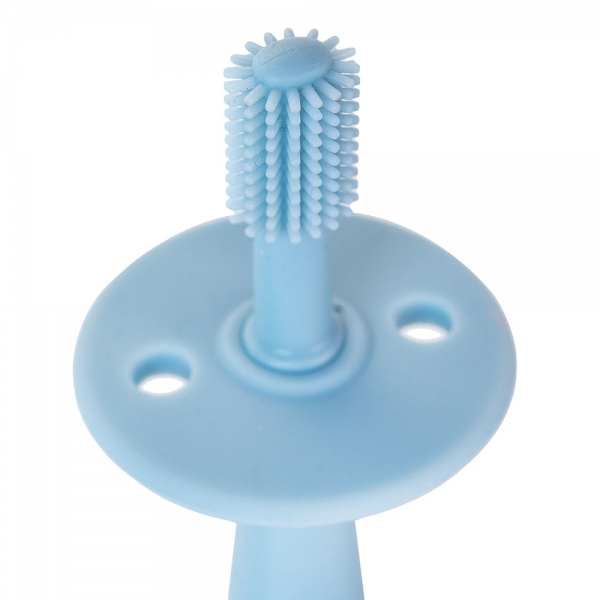 Bàn chải Massage nướu Silicone Animo (Xanh dương)