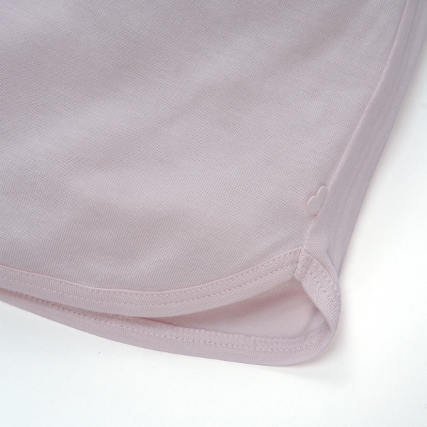 Bộ sơ sinh tính năng ngắn, vải lưới Animo I0322013 (12-24M,Hồng )