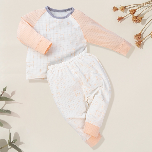 Bộ sơ sinh tính năng dài Chống muỗi Animo VĐ722021 (12-24M,Cam)