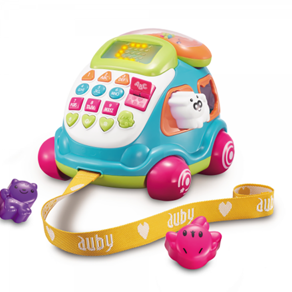 Đồ chơi xe điện thoại thả khối cao cấp EU461578