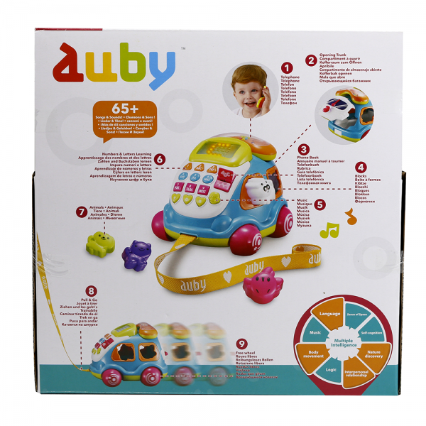 Đồ chơi xe điện thoại thả khối cao cấp EU461578