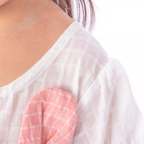 Đầm vải bé gái tai thỏ Animo TX1122078 (6M-6Y,Hồng)