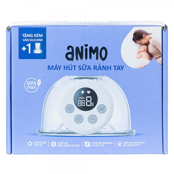Máy hút sữa rảnh tay & không dây Animo