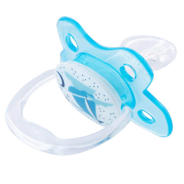 Ty ngậm Prevent Dr Brown Level 1, 0-6M, Xanh (giao họa tiết ngẫu nhiên)