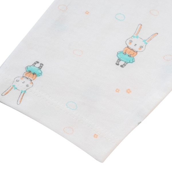 Cặp quần sơ sinh dài Animo NB422054 (NB-9M,Cam-trắng-Giao màu ngẫu nhiên)