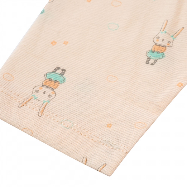 Cặp quần sơ sinh dài Animo NB422054 (NB-9M,Cam-trắng-Giao màu ngẫu nhiên)