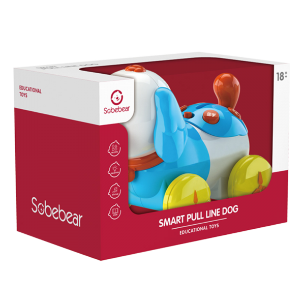Đồ chơi chú chó thông minh có nhạc kèm dây kéo YN452562