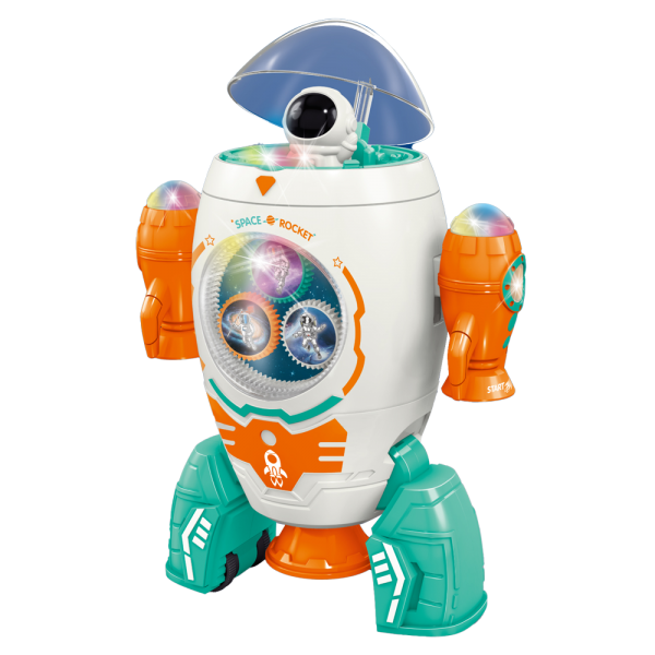 Đồ chơi tên lửa không gian vui nhộn biết nhảy có nhạc và đèn YN488938