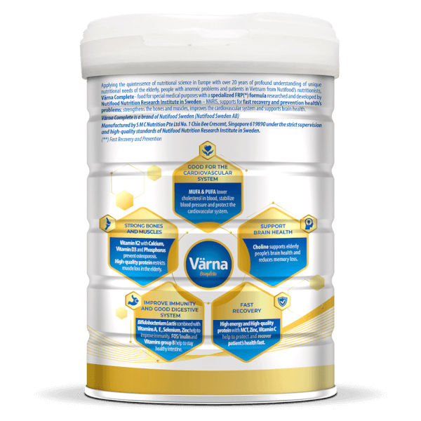 Combo 2 Sữa Nutifood Varna Complete 850g