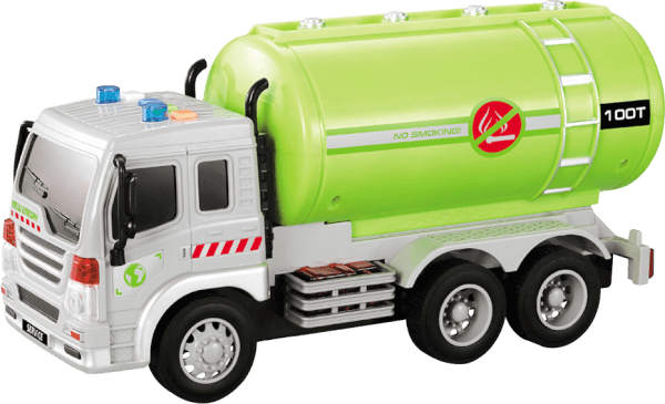 Xe bồn vận tải nhiên liệu có âm thanh và đèn RFD425842 (Xanh lá)