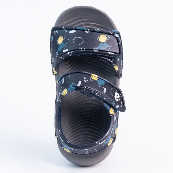 Sandal bé trai Animo A2207_JK049 (19-25,Xanh đen)