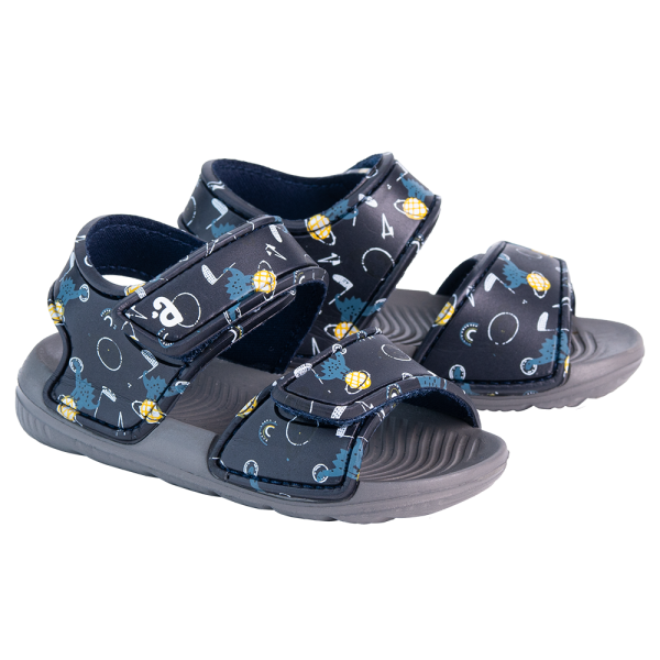 Sandal bé trai Animo A2207_JK049 (19-25,Xanh đen)