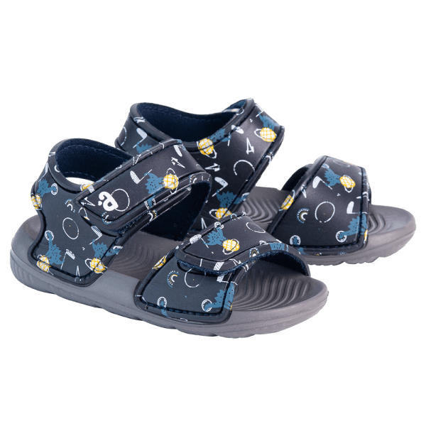 Sandal bé trai Animo A2207_JK049 (19-25,Xanh đen)