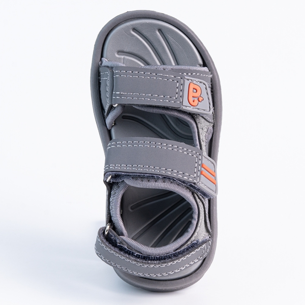 Sandal bé trai cao cấp Animo A2207_JK050 (19-25,Xám)