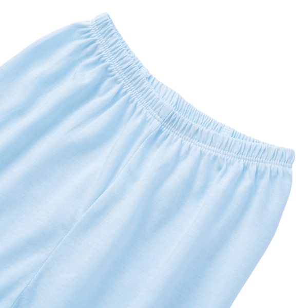 Cặp quần sơ sinh dài Animo KV123014 (NB,Trắng họa tiết_Xanh)