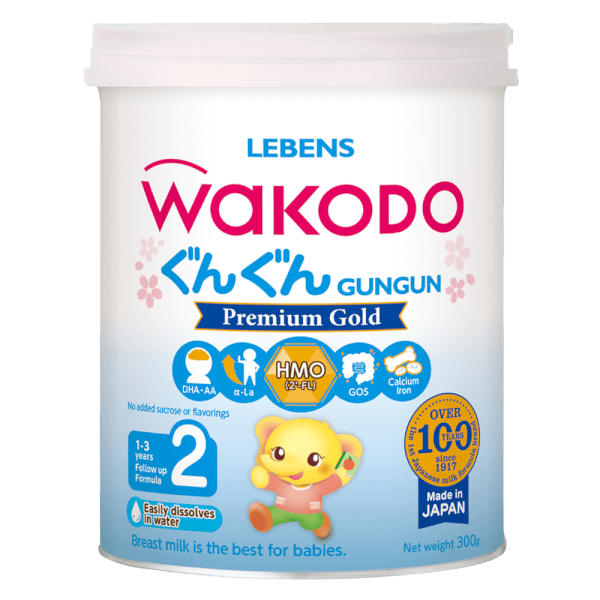Sữa Wakodo GUNGUN 2 300g (1-3 tuổi)
