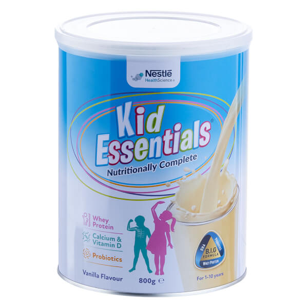 Combo 2 Thực phẩm bổ sung dinh dưỡng dành cho trẻ từ 1 đến 10 tuổi Kid Essentials Nutritionally Complete vị vani