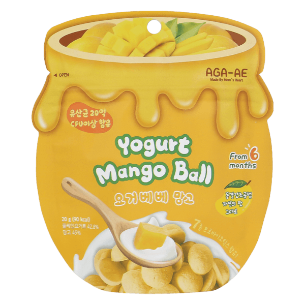 Snack sữa chua sấy khô AGA-AE vị xoài (20g)