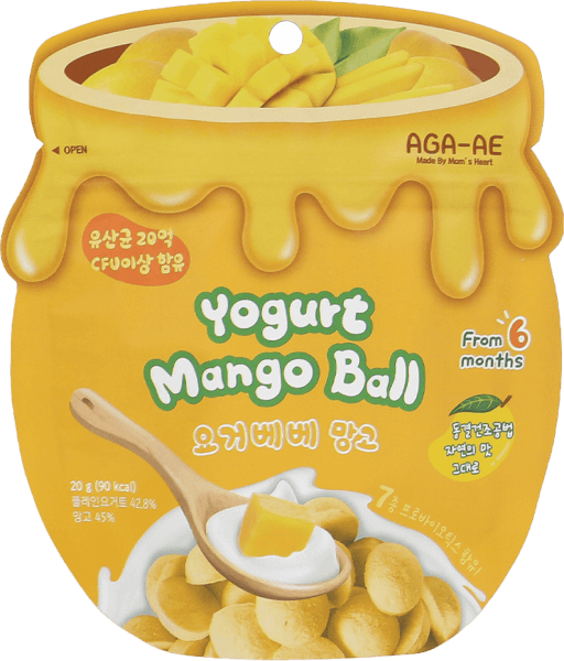 Snack sữa chua sấy khô AGA-AE vị xoài (20g)