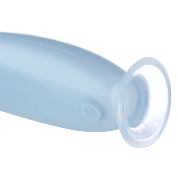 Bàn chải silicone chống hóc cho bé Animo ( 12M+, Xanh, GHtr2202)