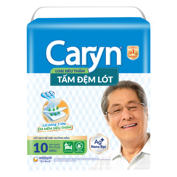 Tấm đệm lót Caryn siêu thấm 10M (giao bao bì ngẫu nhiên)