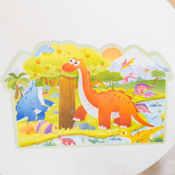 Bộ ghép hình 30pcs chủ đề thế giới khủng long JS056022