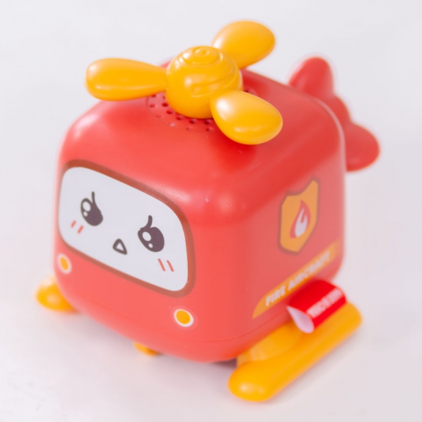 Xe hoạt hình trực thăng chạy trớn có âm thanh sinh động LH16877623 (Màu ngẫu nhiên)