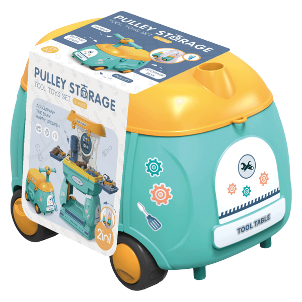 Xe nhập vai công cụ 37pcs CY513260 (Xanh)