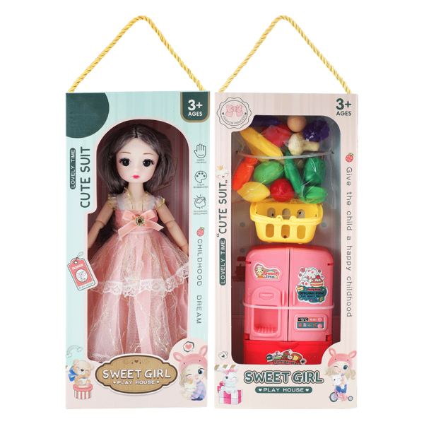 Bộ búp bê lớn kèm tủ lạnh và phụ kiện CY518964