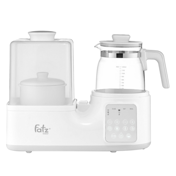 Máy đa năng điện tử FATZ - Multimax 3 FB9322SJ (tiệt trùng, sấy khô, giữ ấm hầm cháo chậm,đun và hâm nước pha sữa)