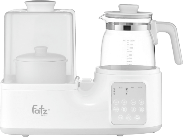 Máy đa năng điện tử FATZ - Multimax 3 FB9322SJ (tiệt trùng, sấy khô, giữ ấm hầm cháo chậm,đun và hâm nước pha sữa)